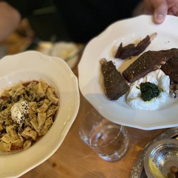 Dalida - Kayseri Manti and crispy lamb ribs - Mediterranean Near Me - San Francisco, California Dalida - Kayseri Manti and crispy lamb ribs - Mediterranean Near Me - San Francisco, California