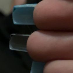 Nails By David Lee - Caked acrylic under nails
