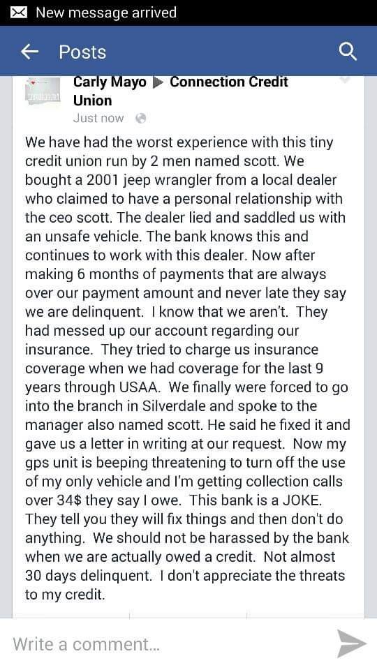 CONNECTION CREDIT UNION Updated September 2024 17 Reviews 10200