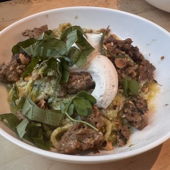 Grassa - Pesto Spaghetti al Pesto - Salad Near Me - Vancouver, Washington Grassa - Pesto Spaghetti al Pesto - Salad Near Me - Vancouver, Washington