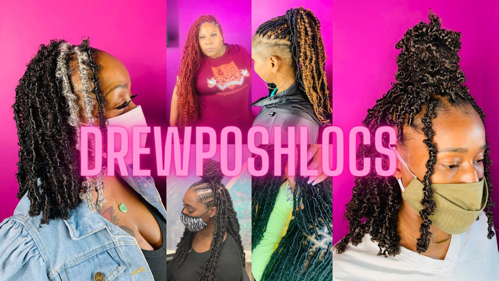 Drew Posh Locs Logo