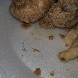Hair from the chicken Hair from the chicken