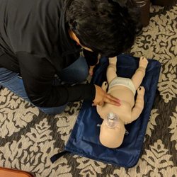 Mobile CPR - Home CPR on baby