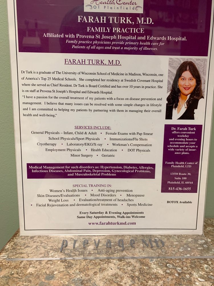 Family Health Center-Plainfield - child therapist in Plainfield, IL