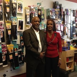 C&G Hair & Beauty Supply - So proud to be the new owners at C&G, Charles and Gwen at our ribbon cutting!