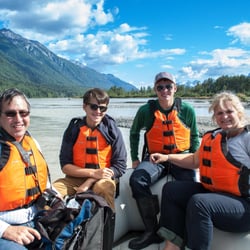 Haines Rafting Company - Family rafting fun.