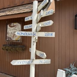 Cute direction sign Cute direction sign