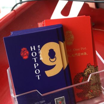 Hot Pot 9 - Business cards at the front desk - Hot Pot Near Me - Toronto, Ontario Hot Pot 9 - Business cards at the front desk - Hot Pot Near Me - Toronto, Ontario