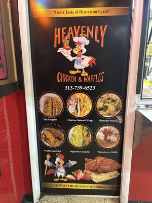 Heavenly Chicken & Waffles by null