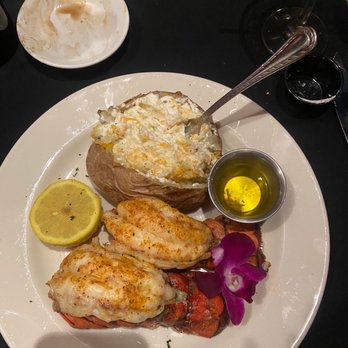 Nick's Ristorante - Lobster tails, baked potato. - Italian Near Me - Huntsville, Alabama Nick's Ristorante - Lobster tails, baked potato. - Italian Near Me - Huntsville, Alabama