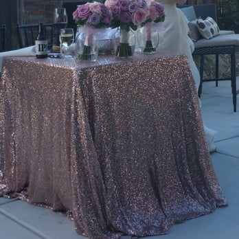 Chairs For Affairs - Paris Blush Napa Valley sequin sweetheart table - Party Supplies Near Me - Concord, California Chairs For Affairs - Paris Blush Napa Valley sequin sweetheart table - Party Supplies Near Me - Concord, California