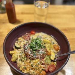 Juneberry Table - Ohio Cheesy Grits