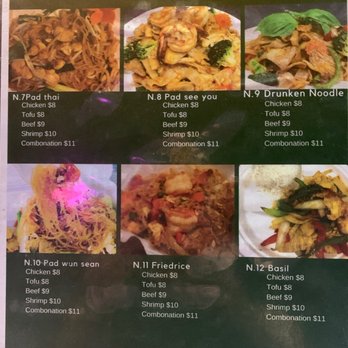 Katii Thai food - Menu - Food Trucks Near Me - San Antonio, Texas