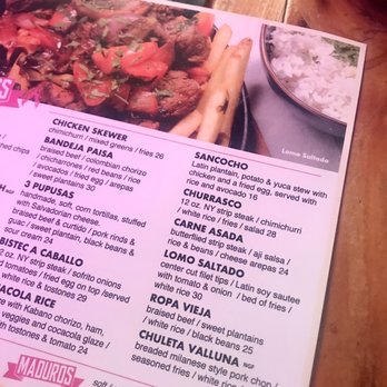 Barroco - Menu - 11 March 2022 - Latin American Near Me - Lakewood, Ohio