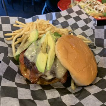 Louie's Grill and Bar - Avocado burger - American Near Me - Jenks, Oklahoma Louie's Grill and Bar - Avocado burger - American Near Me - Jenks, Oklahoma