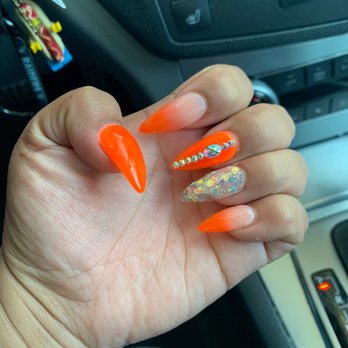 Nails by Jessica - Summer fun glow n the dark - Nail Technicians Near Me - Lockeford, California Nails by Jessica - Summer fun glow n the dark - Nail Technicians Near Me - Lockeford, California