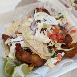 El Cevichon Mariscos - Shrimp and Fish Taco