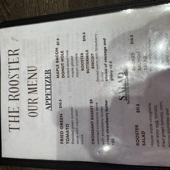 The Rooster - Menu 2 - Breakfast & Brunch Near Me - Pearland, Texas The Rooster - Menu 2 - Breakfast & Brunch Near Me - Pearland, Texas