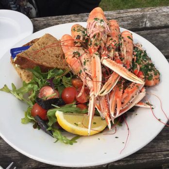 The Applecross Inn - Scan King Prawns für 19,95 Pfund - Bed & Breakfast Near Me - Applecross, HLD