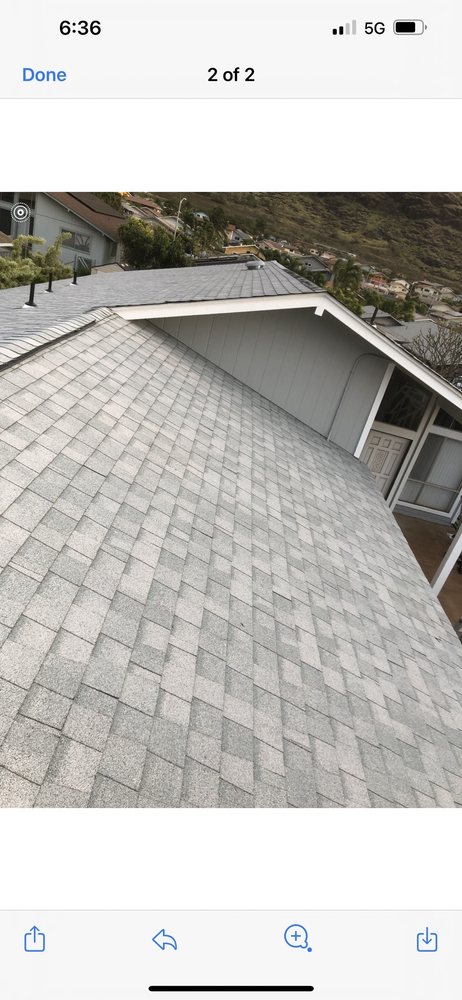 Slide of Lifetime Roofing Hawaii