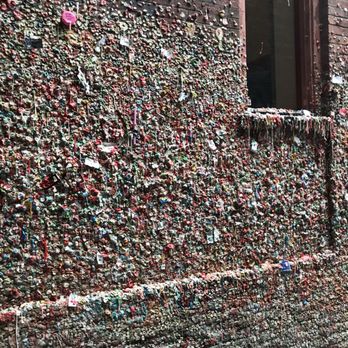 The Gum Wall - Local Flavor Near Me - Seattle, Washington The Gum Wall - Local Flavor Near Me - Seattle, Washington