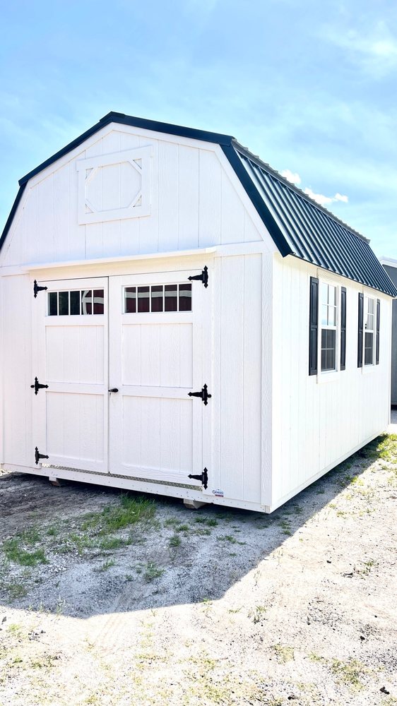 DPSALES PORTABLE SHEDS BUILDINGS OUTDOOR STORAGE with 117 real customer