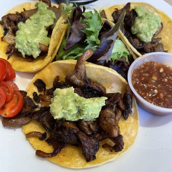 Petit Cafe - Oyster Mushroom Tacos - Coffee & Tea Near Me - Oakland, California