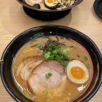 Ramen Utsuke - Tonkotsu Shoyu (bottom) Tonkotsu Black and Red (top) - Ramen Near Me - Baltimore, Maryland Ramen Utsuke - Tonkotsu Shoyu (bottom) Tonkotsu Black and Red (top) - Ramen Near Me - Baltimore, Maryland