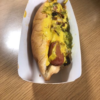 Sonic Drive-In - Very messy hotdog made wrong - Fast Food Near Me - Circleville, Ohio