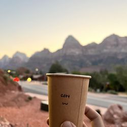 Canyon Coffee - Cortado with a view