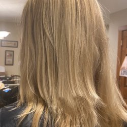 Shades Hair and Spa - Go to this salon if you want a great hack job!! My hair was all one length when I waked in for a trim!
