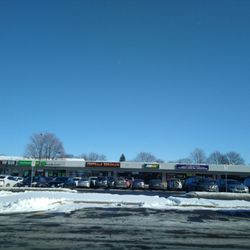 Donald Plaza - The "smaller stores" side of the plaza. The big box stores are perpendicular to this strip.