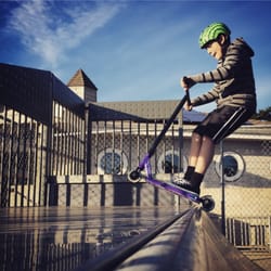 Morro Bay Skate Park - Half-pipe was the only decent thing about this skate park. Foul-mouthed kids wrecked the visit.