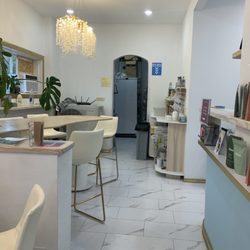 Interior seating area