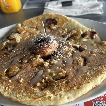 Grumpy's Restaurant - Cinnamon roll pancakes - Breakfast & Brunch Near Me - Neptune Beach, Florida Grumpy's Restaurant - Cinnamon roll pancakes - Breakfast & Brunch Near Me - Neptune Beach, Florida