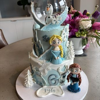 Pastel - Elsa birthday cake - Custom Cakes Near Me Pastel - Elsa birthday cake - Custom Cakes Near Me