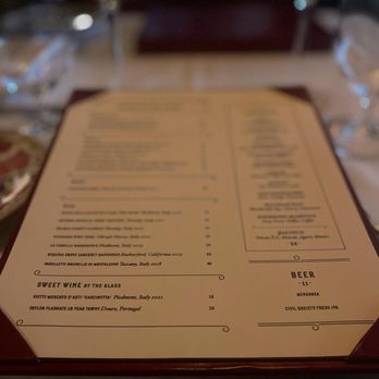 Carbone - Menu - New American Near Me - Miami Beach, Florida Carbone - Menu - New American Near Me - Miami Beach, Florida