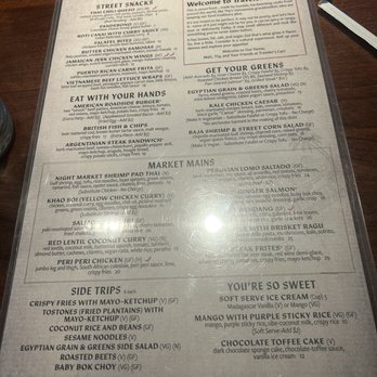 Traveler's Cart - Menu - Cocktail Bars Near Me - Houston, Texas