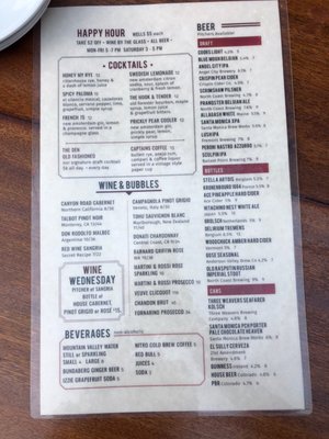 Menu photo 5 The Den on Sunset West Hollywood, CA