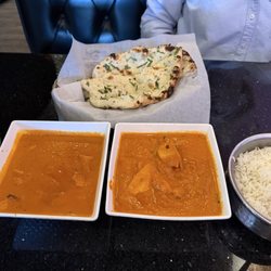 India Bar and Grill - Chicken Tikka Masala, Butter chicken, Garlic Naan