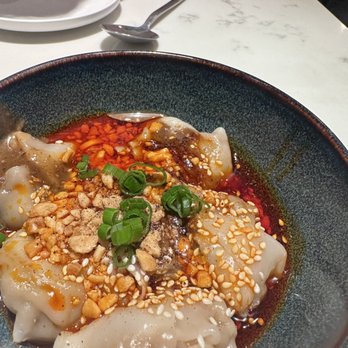 Antidote - wontons in chili sauce - Cocktail Bars Near Me - Brooklyn, New York Antidote - wontons in chili sauce - Cocktail Bars Near Me - Brooklyn, New York