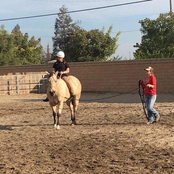All Star Training - Madison Rose learning to ride - Horseback Riding Near Me - Manteca, California