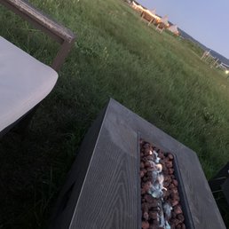 Fire pit lounge