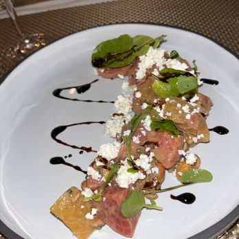 Bistronomic - Chioggia & Yellow Beet Salad - New American Near Me - Chicago, Illinois