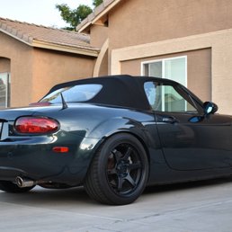 Replaced soft top.