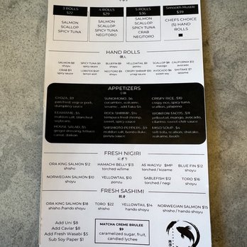 HandoSake Sushi - Menu as of 1/8/25 - Sushi Bars Near Me - Salt Lake City, Utah HandoSake Sushi - Menu as of 1/8/25 - Sushi Bars Near Me - Salt Lake City, Utah