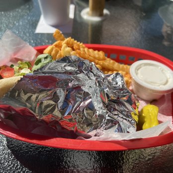Woo Hoo II - a basket of food on a table - Greek Near Me - Elizabethtown, Kentucky Woo Hoo II - a basket of food on a table - Greek Near Me - Elizabethtown, Kentucky