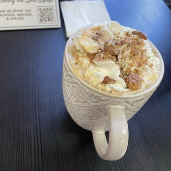 Rebel Hen Cafe - Bananas Foster Latte - Cafes Near Me - Lincoln, California Rebel Hen Cafe - Bananas Foster Latte - Cafes Near Me - Lincoln, California