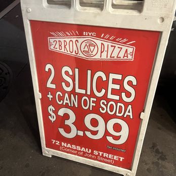 2 Bros Pizza - Pizza Near Me - New York, New York