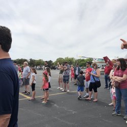 Chatham Airport Open House - People watching planes take off @ Planes, Trains & Automobiles Free Event & Free Parking @ Chatham Airport Open House in its 5th Year